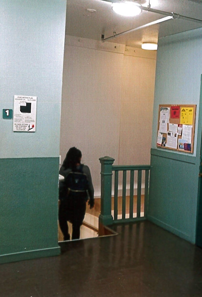Stairs to lower level